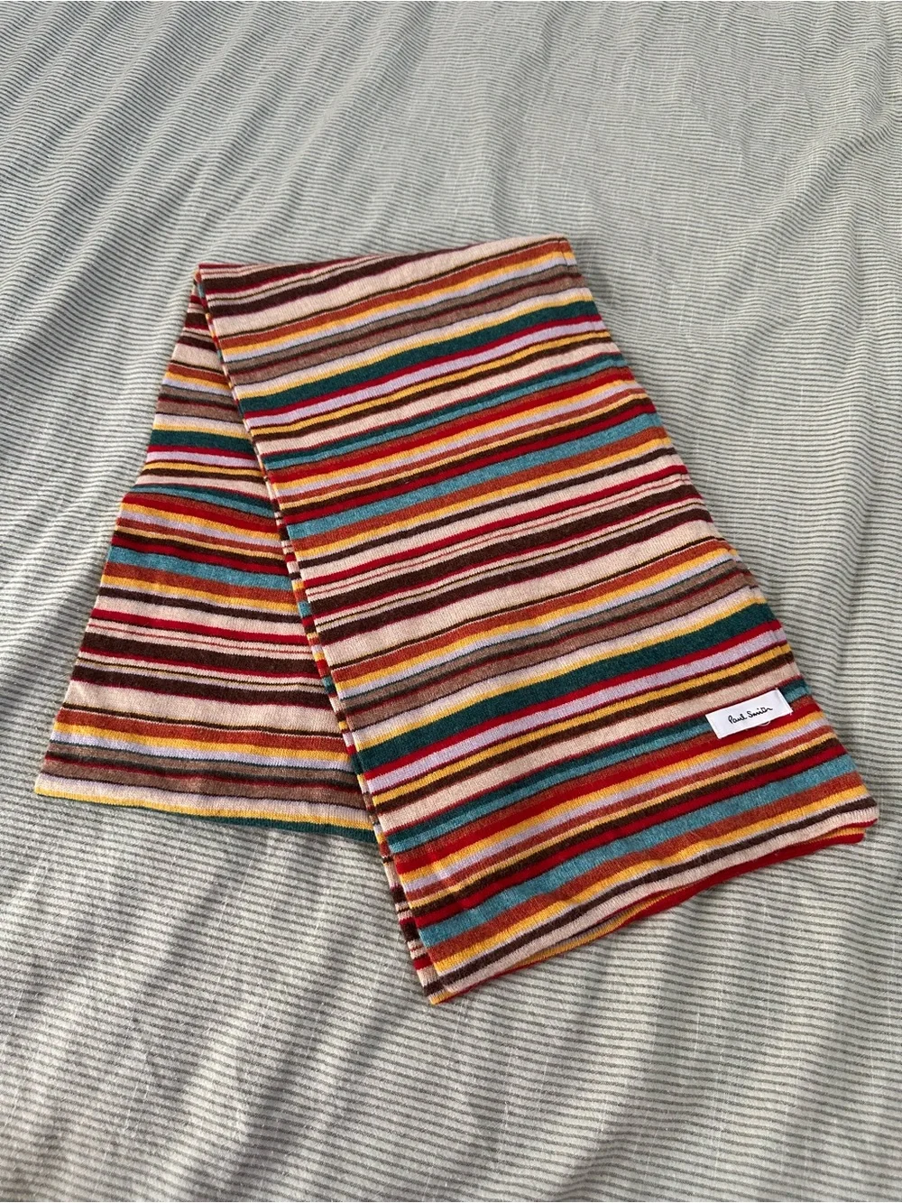 Paul Smith Multicolor Striped Scarf
